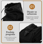 Torba za pojas i nogu COMPACT | Army taktička torbica za motor, bicikl i outdoor aktivnosti - Slika 9