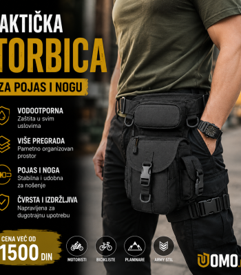 torbica sa kacenjem za nogu -compact -akcija