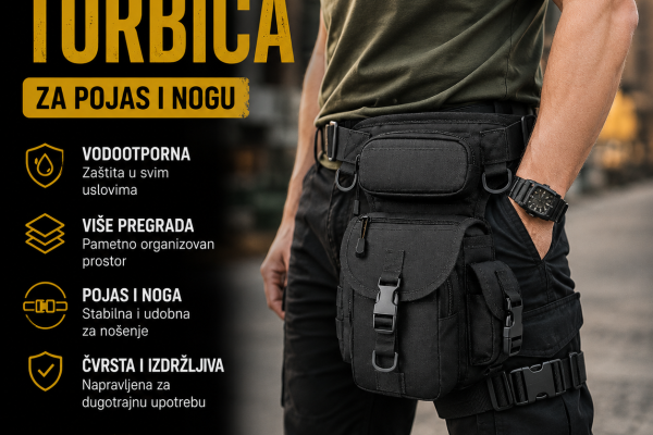 torbica sa kacenjem za nogu -compact -akcija