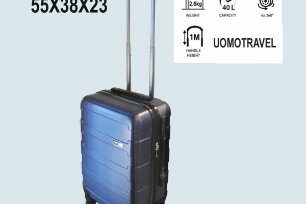 Kabinski plastični kofer UOMOTRAVEL