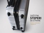 Kabinski kofer 55x40x23 cm UOMOTRAVEL – Plastični kofer za ručni prtljag - Slika 3