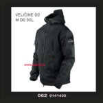 Softshell jakna crna- termo, vodootporna (M do 5XL)