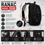 Multifunkcionalni Ranac 9508 - Slika 2