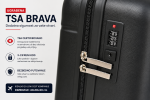 tsa brava na koferu 40x30x20