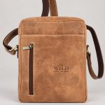 Muška kožna torba Always Wild sa više pregrada – 25 × 21 cm