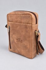 Muška kožna torba Always Wild sa više pregrada – 25 × 21 cm